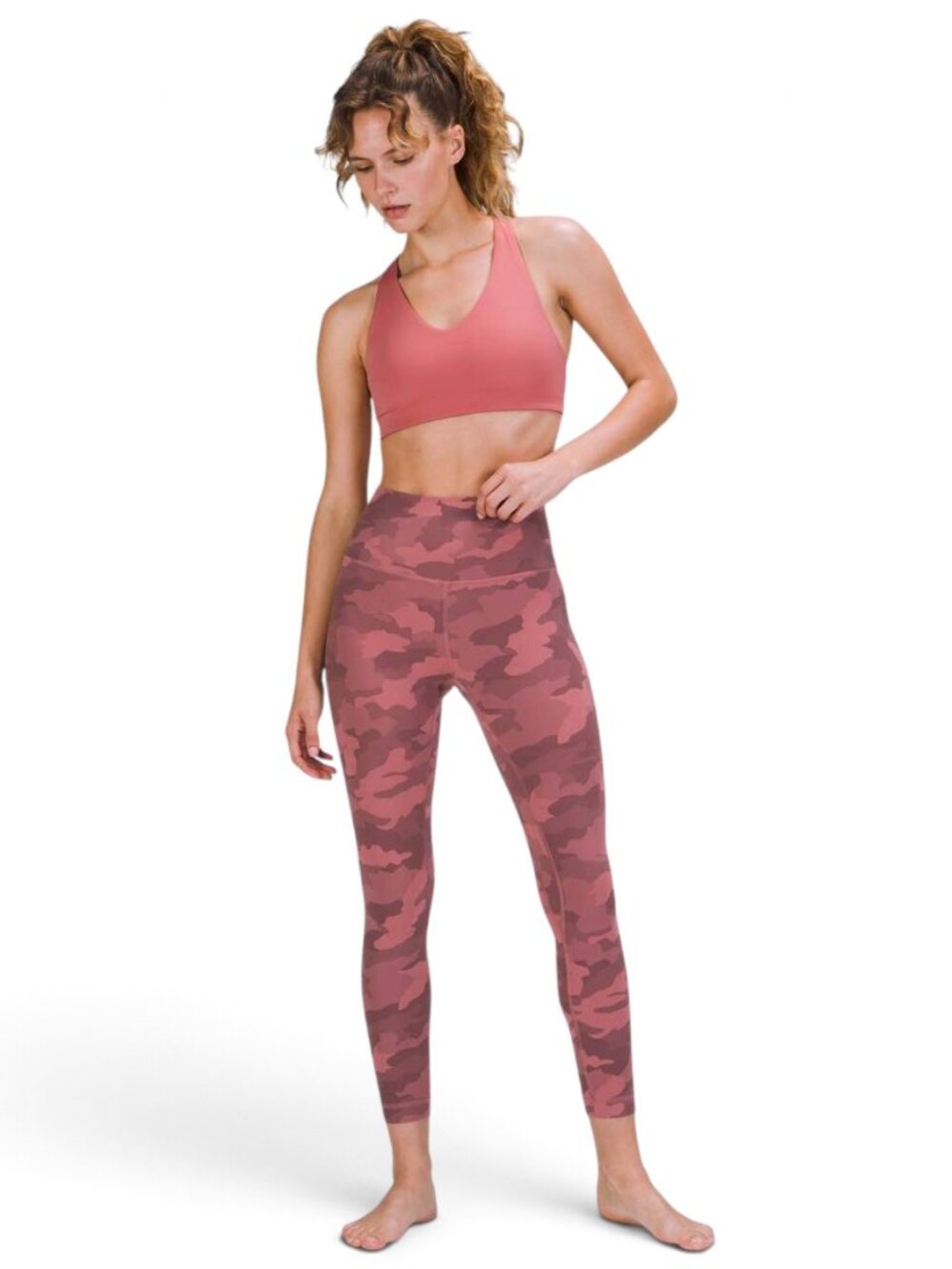 Lululemon Align High-Rise Pant Heritage 365 Camo Brier Rose 28"